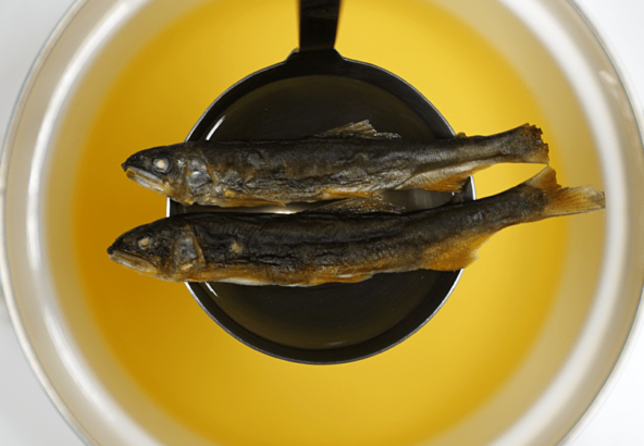 鮎の焼干しの出汁の取り方 まいにち おだし